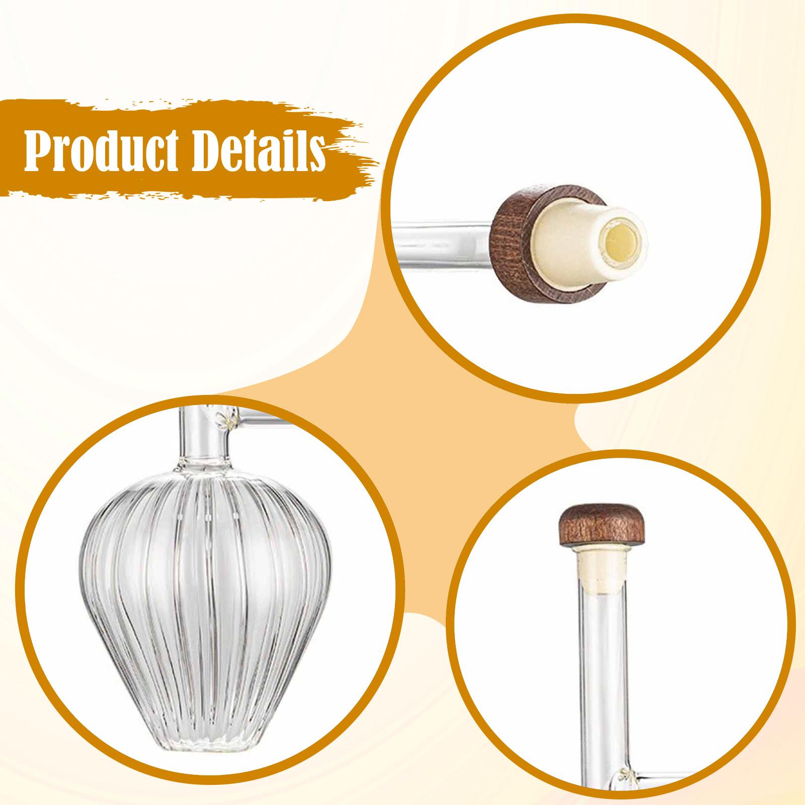 Decanter Aerator Set - Decantador Portátil de Vidro Criativo para