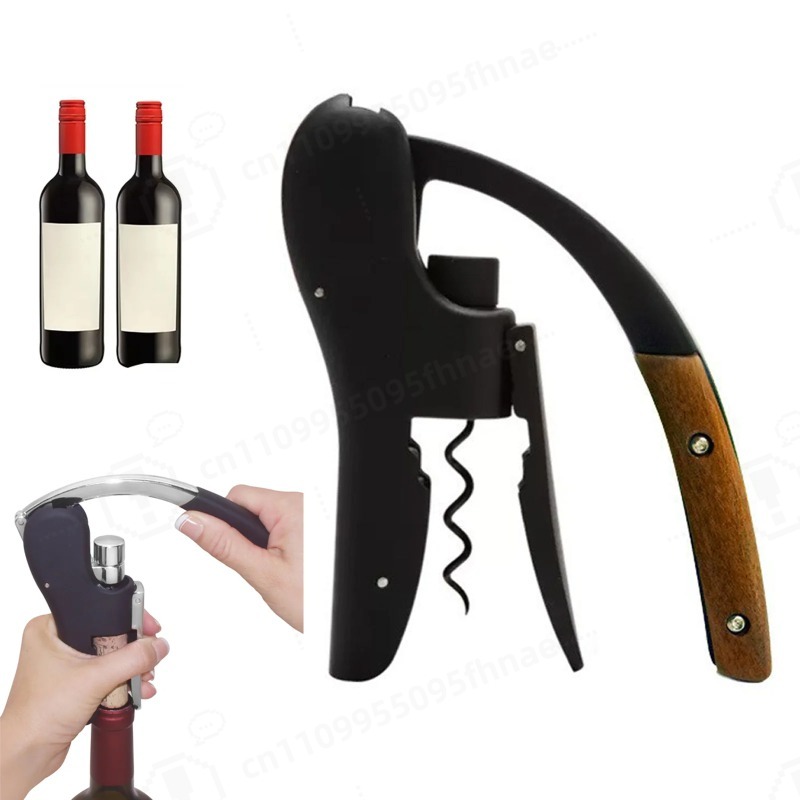 Cork Screw Lever - Abridores de Garrafa, Ferramenta para Vinho,