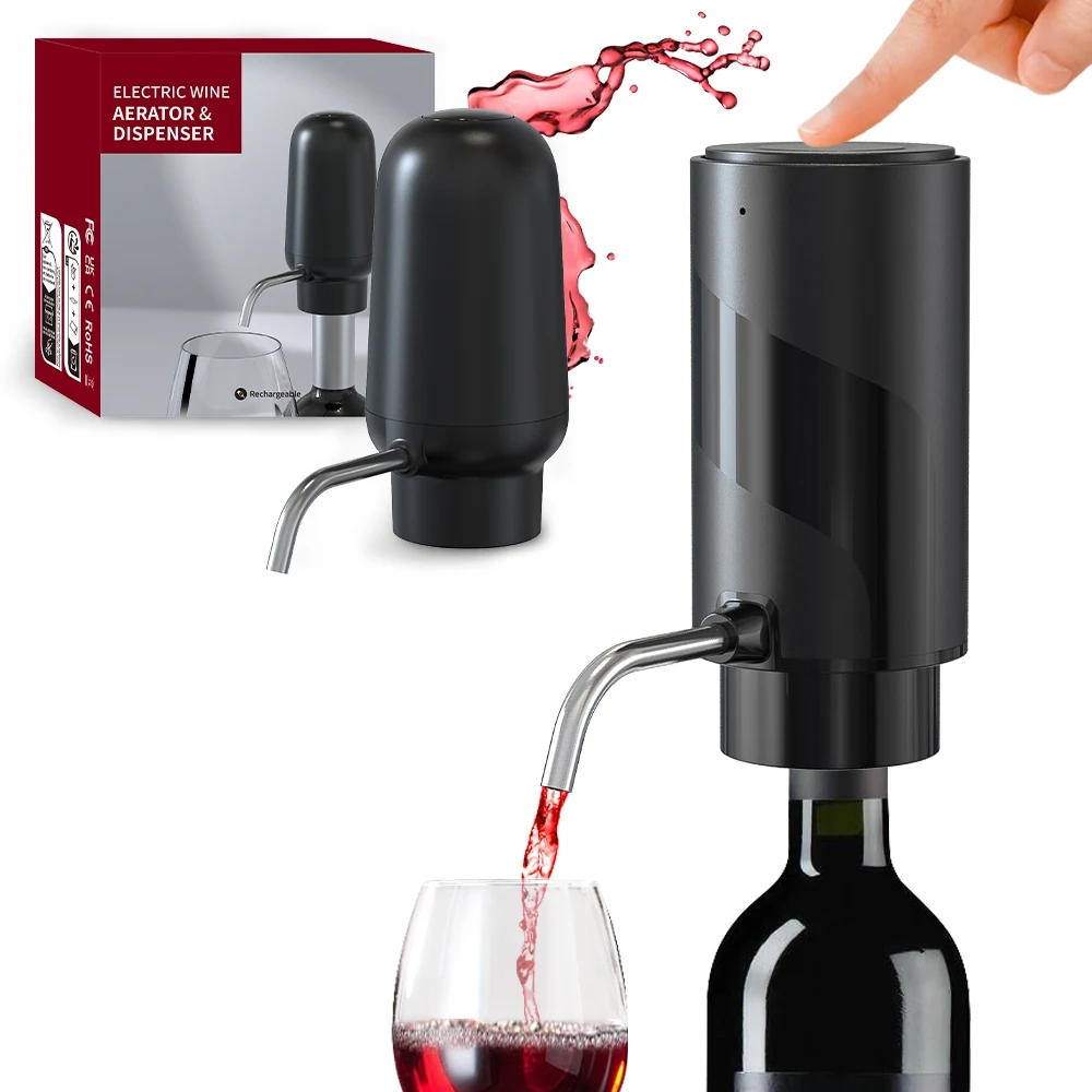 Automático Recarregável One To - Decanter Aerator Set avaliação e preço