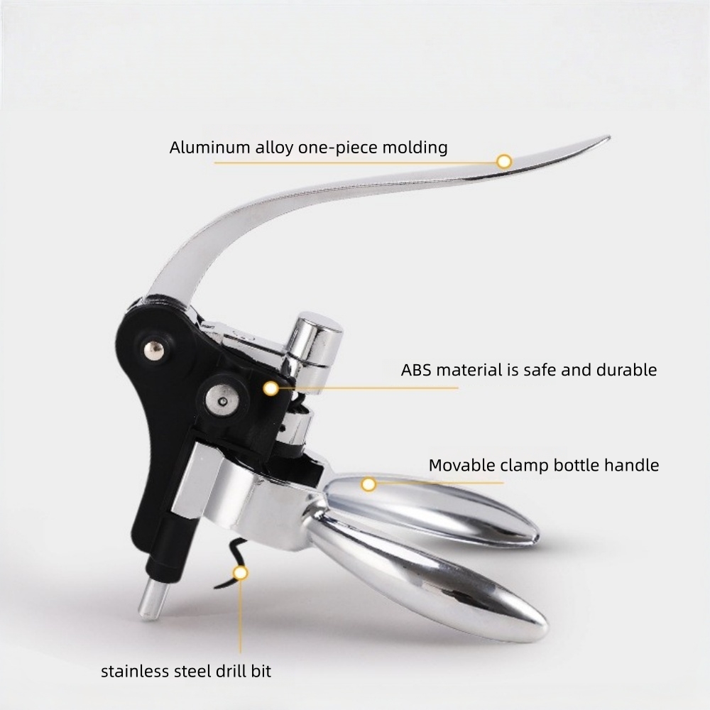 Abridor de Garrafas de Vinho E - Cork Screw Lever avaliação e preço