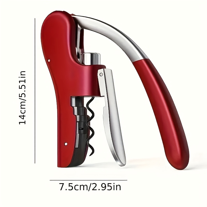 Kit abridor de vinho com prens - Cork Screw Lever avaliação e preço