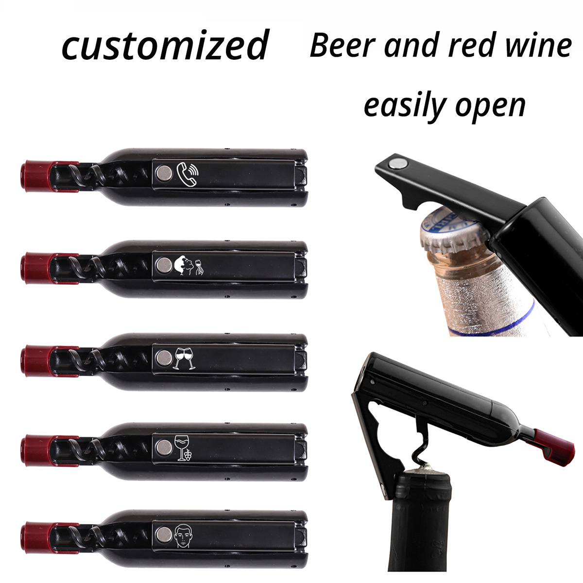 Abridor de Vinho Personalizado - Wine In Beer Name avaliação e preço