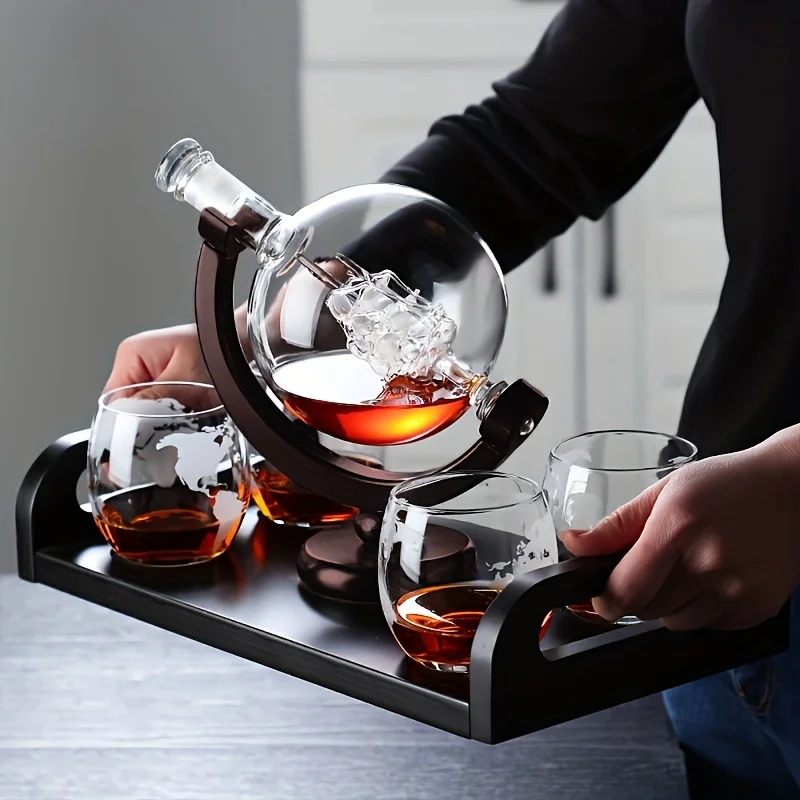 Decantador de uísque em forma  - Decanter Aerator Set avaliação e preço