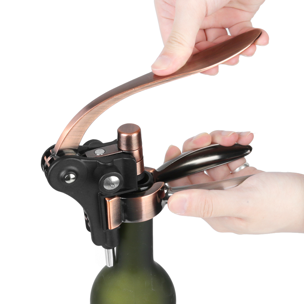 Zinc Alloy Corkscrew para abri - Cork Screw Lever avaliação e preço