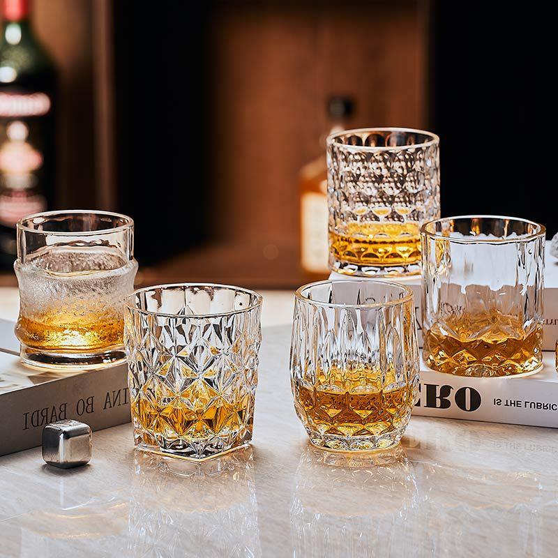 Copo de Vidro Retrô Esculpido  - Wine Beer Glass Set avaliação e preço