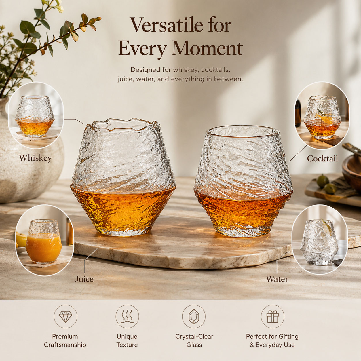 Copo de Cristal Japonês para W - Wine Beer And Spirit avaliação e preço