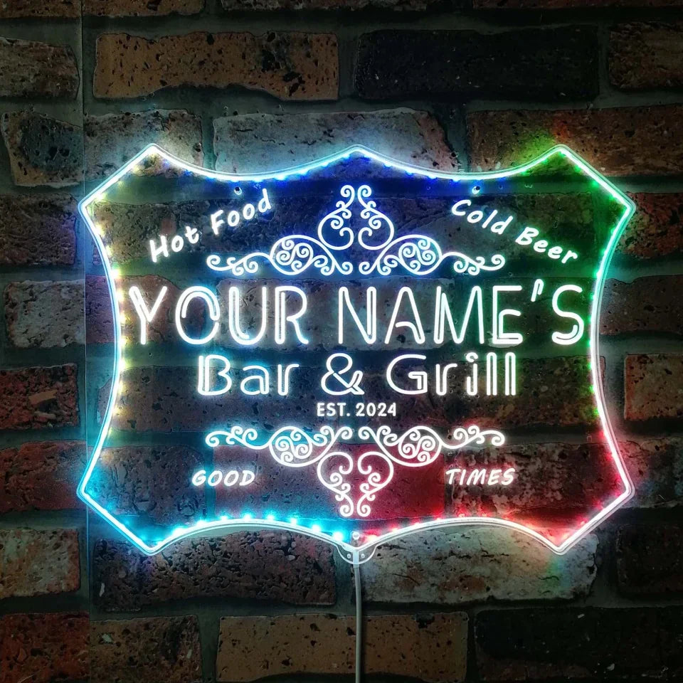 Personalizado seu nome Bar & G - Wine In Beer Name avaliação e preço
