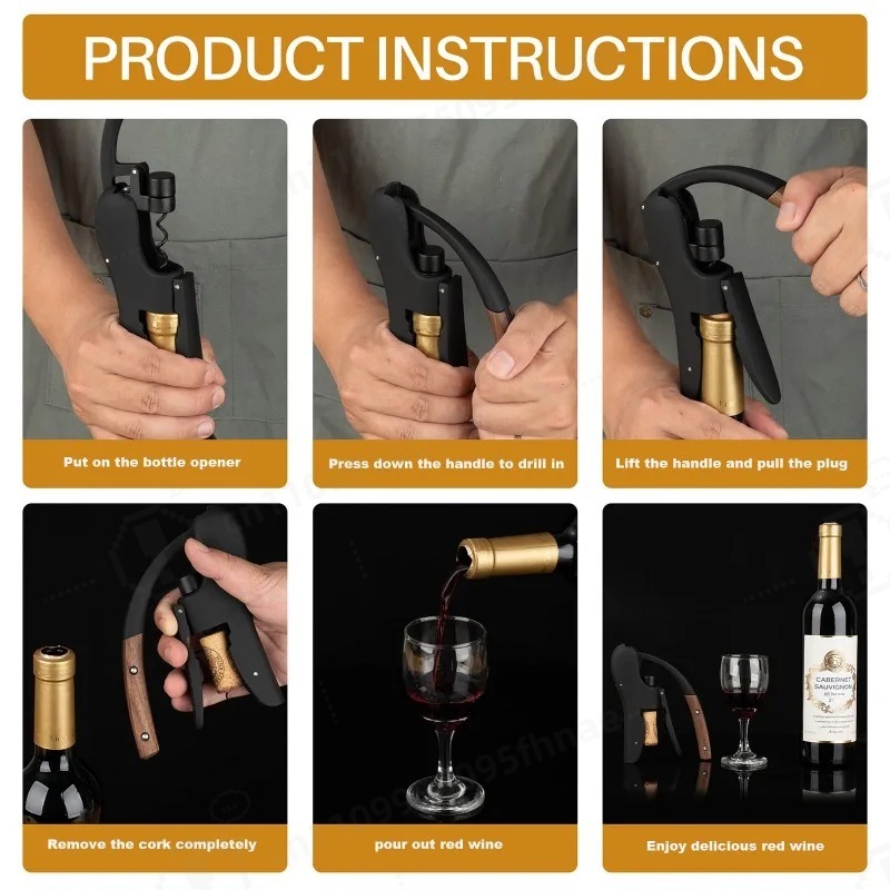 Abridores de Garrafa, Ferramen - Cork Screw Lever avaliação e preço