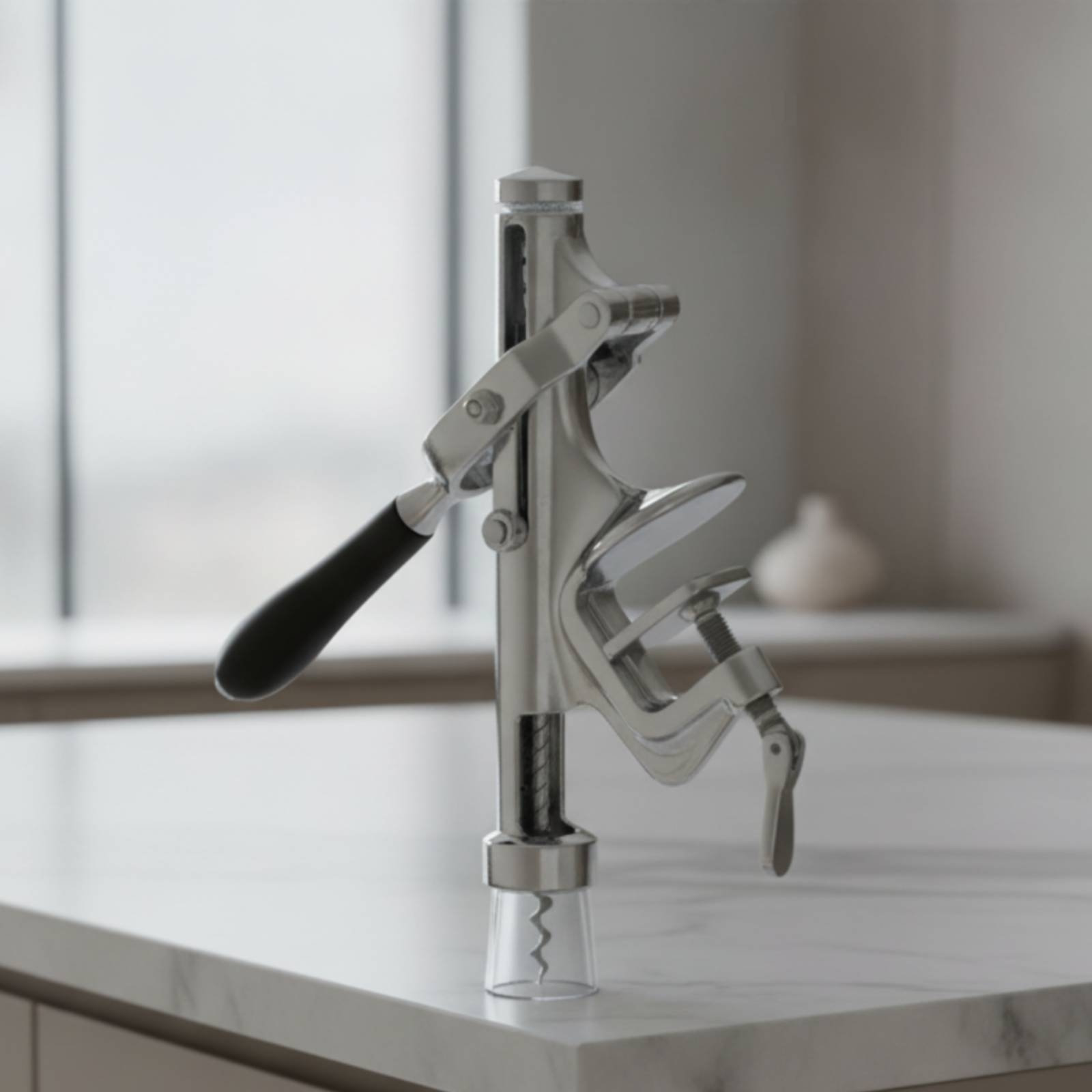 Abridor de Vinho de Parede Ver - Cork Screw Lever avaliação e preço
